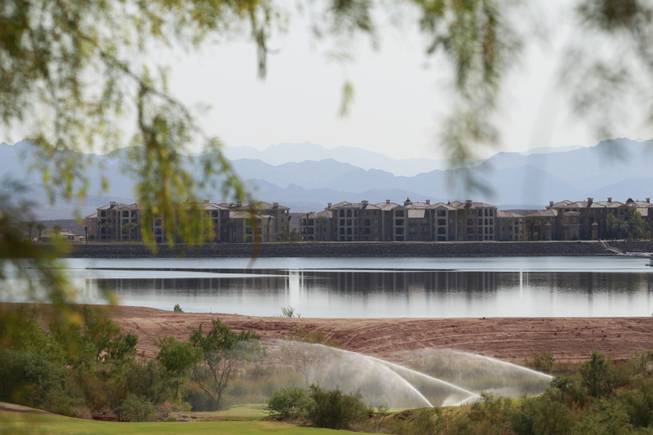 Scenes from Lake Las Vegas Tuesday, August 14, 2012.